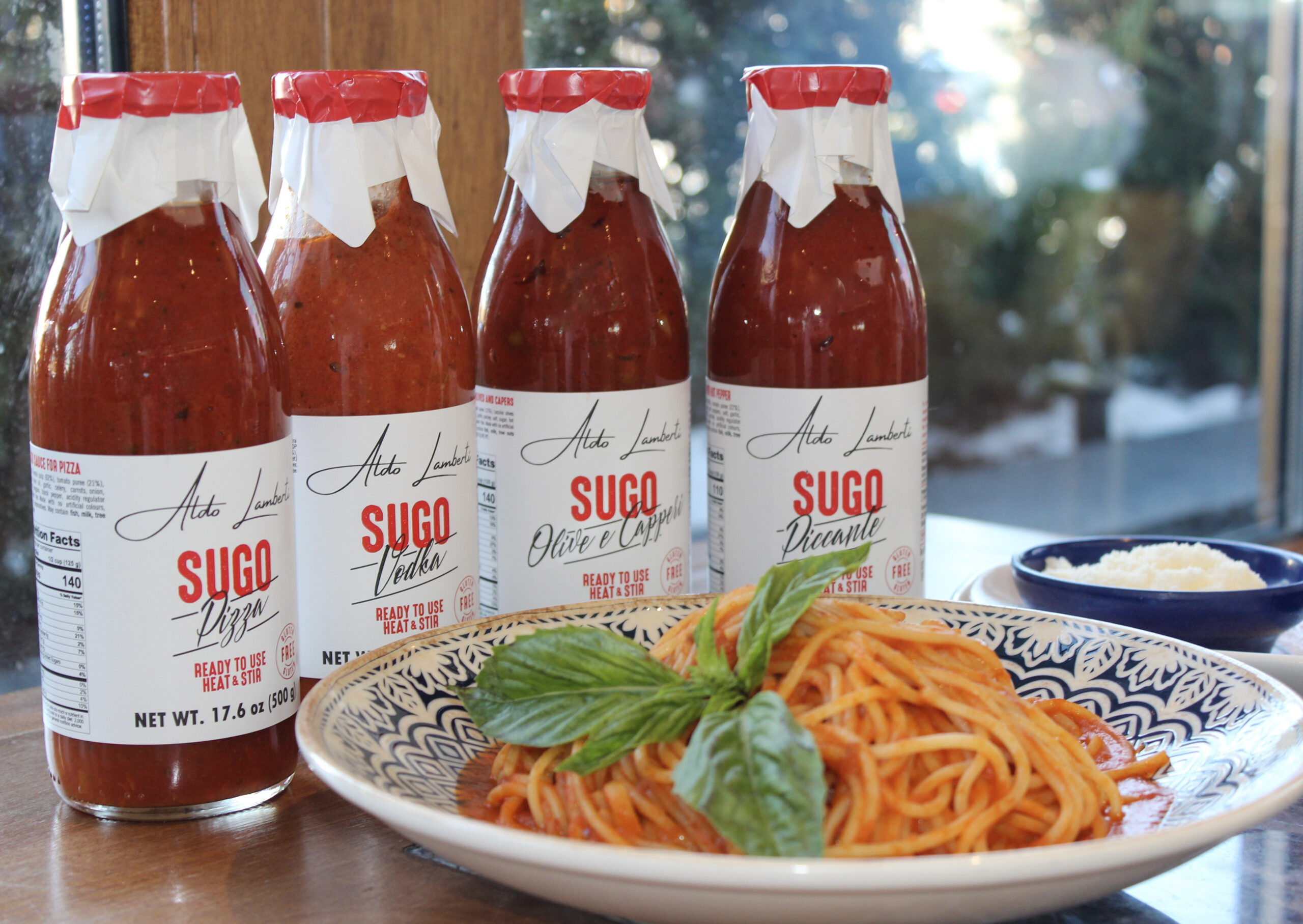 Aldo Lamberti’s Italian Pasta Sauces